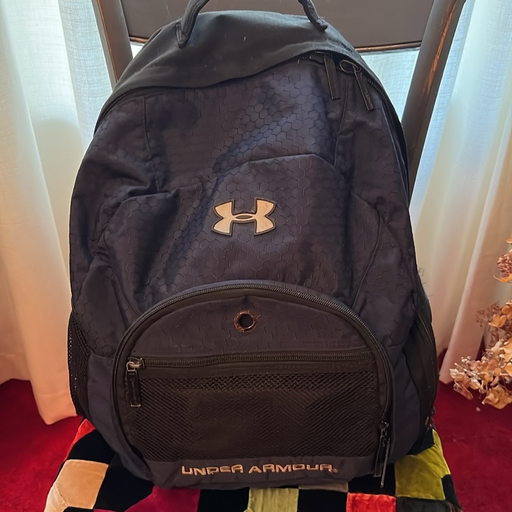 Under Armour Navy and Black Backpack